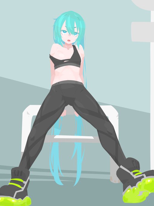 ランニングミク見てて。 