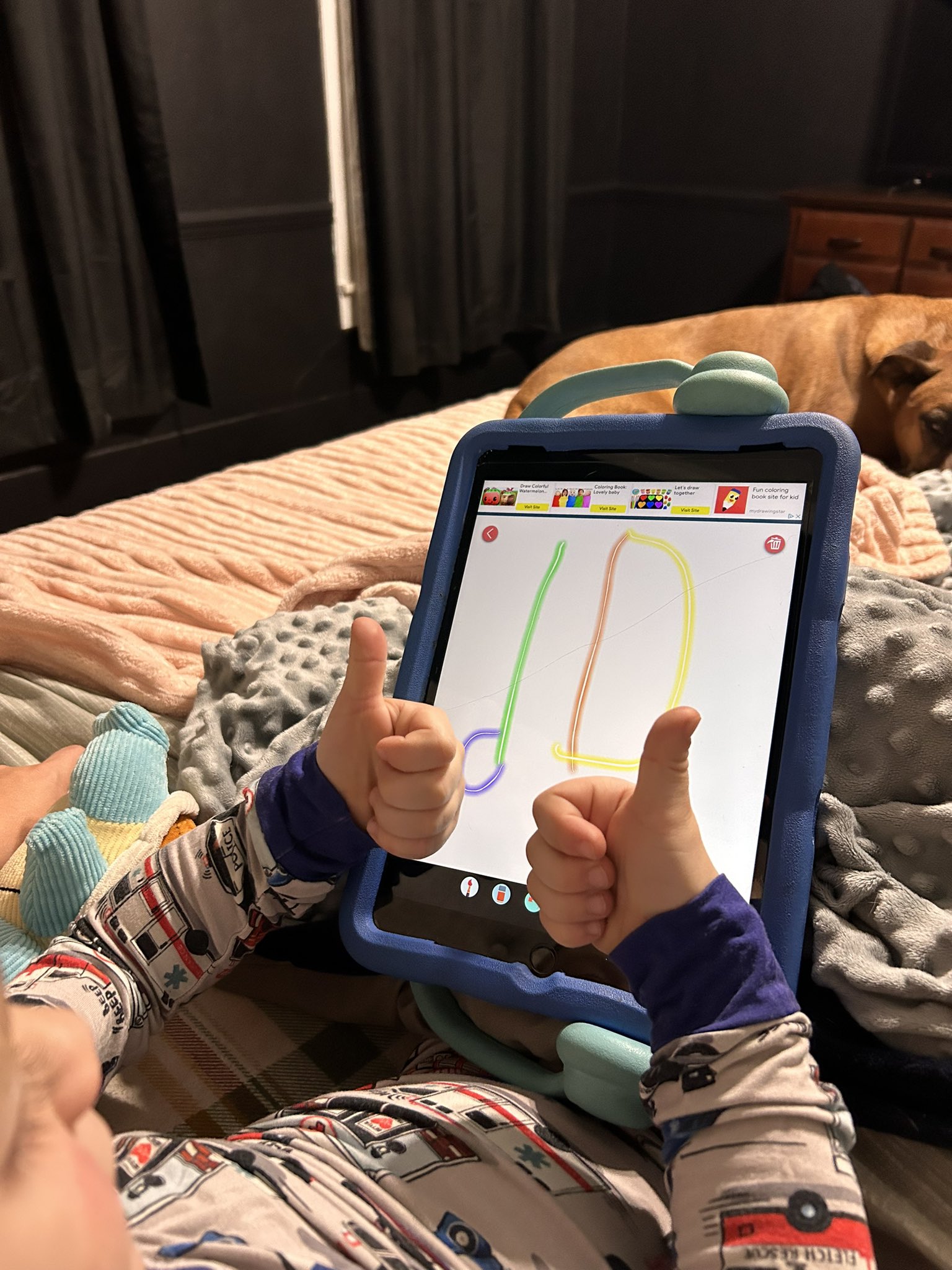 Rachel Graves on X: &ldquo;My kindergartner using a multi-sensory 