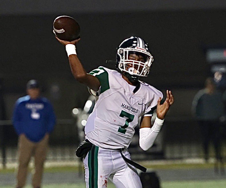 Sterlington ran 14 offensive plays for 135 yards on two possessions (!!). Mansfield rushed for 210 yards and ran 38 plays (!). Mansfield had 11 first downs in the first half.