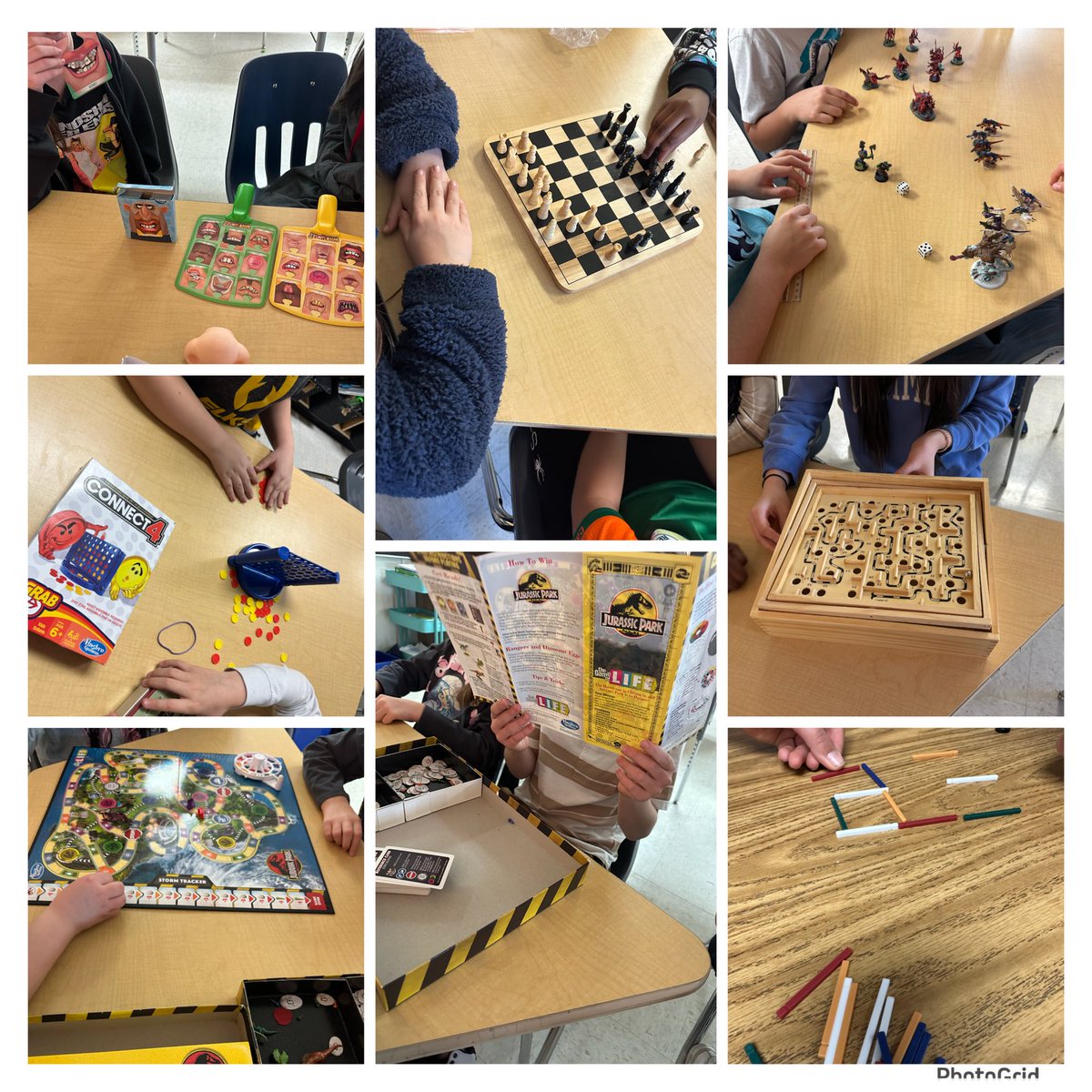 MrsAPereira's tweet photo. Another Flex session today @StJohnBoscoYEG. Board game flex might be my favourite. So many skills being used: communication, critical thinking, collaboration, reading and following instructions. There was lots
of laughter today as well. Looking forward to our next Flex session. https://t.co/wfI3wL7oJZ