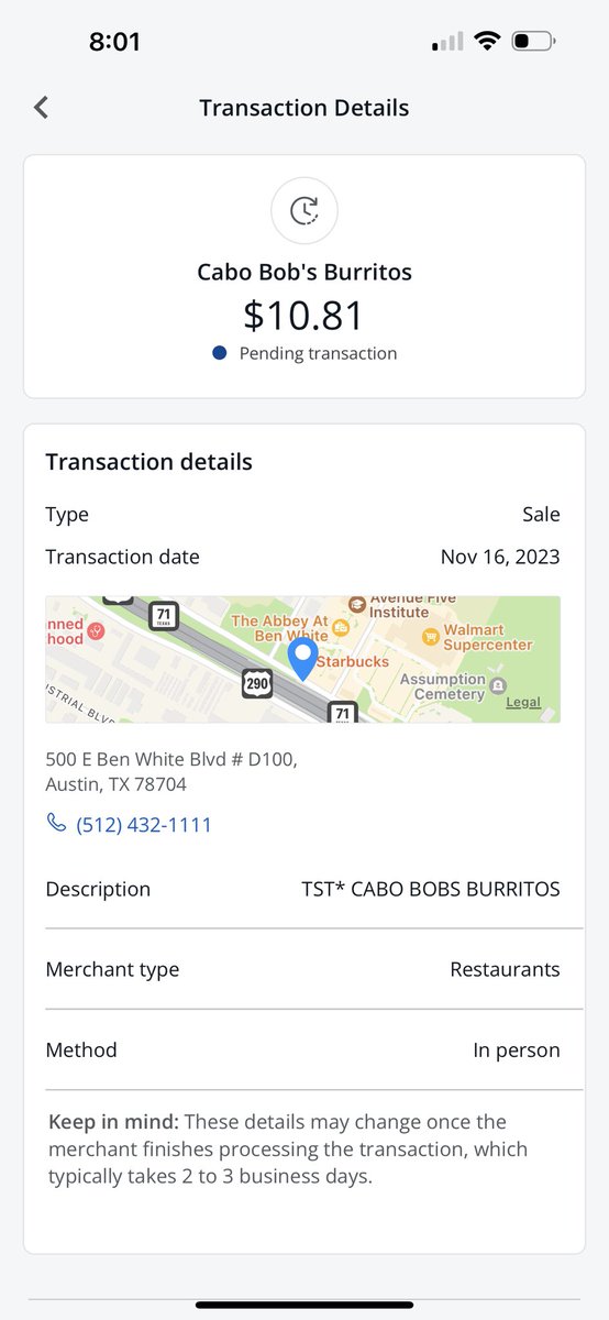 BurrowBenjamin's tweet image. 173rd burrito of the year @CaboBobs 

Forgot to take the picture today, here’s proof.

Went to Rio Grande not sure why it says Ben White 🚫🧢