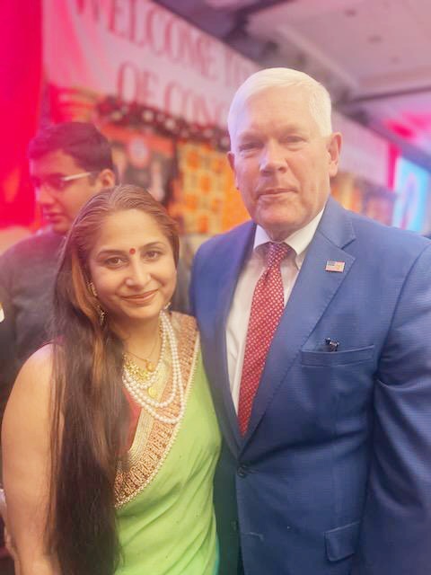PurnimaNath's tweet photo. Fabulous to meet some folks at the launch of Congressional Hindu Caucus. @RepAndyBiggsAZ @RepGrothman @RepRonEstes @PeteSessions

Time...America hears the Hindus. The sinister propaganda unleashed against Hindu Indian Americans MUST stop.🕉️🙏 https://t.co/uWkNMfavKl