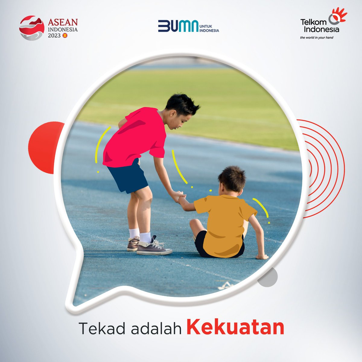 TelkomIndonesia's tweet photo. Jika tekad sudah kuat dan mantap, maka tiada kesulitan apapun yang mampu menghalangi dan menggoyahkan semangat juang untuk meraih kesuksesan!
 
Jangan lupa retweet semua postingan @TelkomIndonesia karena ada pulsa senilai Rp50.000 untuk 2 orang beruntung setiap harinya. https://t.co/emntvG07eF