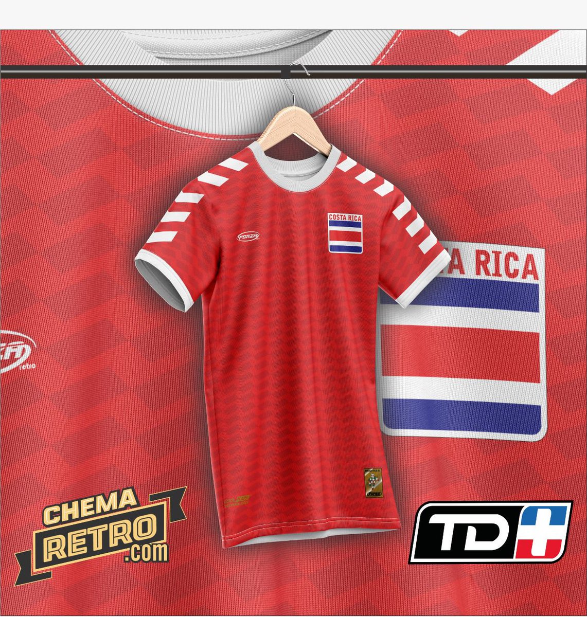 Voy regalando un par de chemas retro también ¡Ya me siento en la eliminatoria!