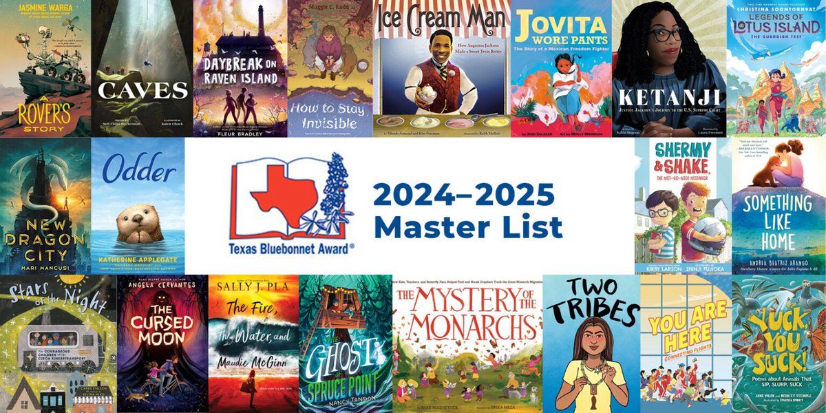 Check out the 2024-2025 Texas Bluebonnet Award Nominees!