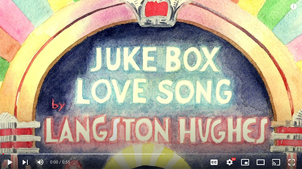 winningwriters's tweet photo. Our November newsletter features "Juke Box Love Song” by Langston Hughes as a short video featuring illustrations by @jpeterscomics
https://t.co/3KAFVXaujs https://t.co/DYeoT20Ugs
