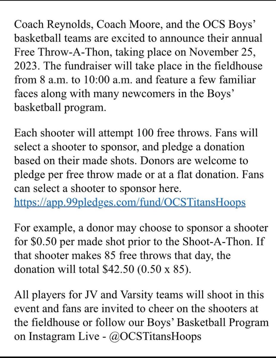 Elicharite321's tweet photo. My high school is having a Shoot-A-Thon donation. I have the link attached to this post. A $1 or however much you can donate towards this fundraiser would mean a lot. Every single donation is going towards training, travel, and gear. Please and thank you in advance🙏🏾 https://t.co/nI5Jcwhauc