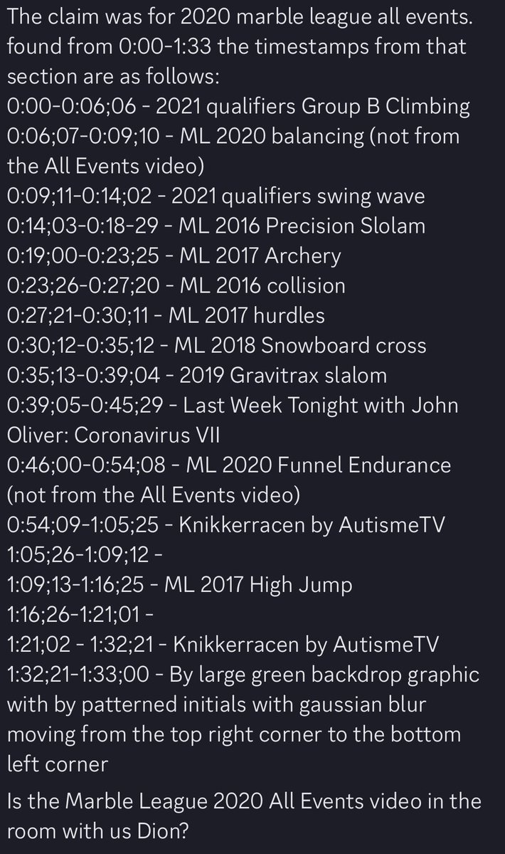@craziestcatseye Agreed. Not to mention Dino confirmed the copyright (ML2020 all events) they manually input wasn’t even in the video he posted that got removed.