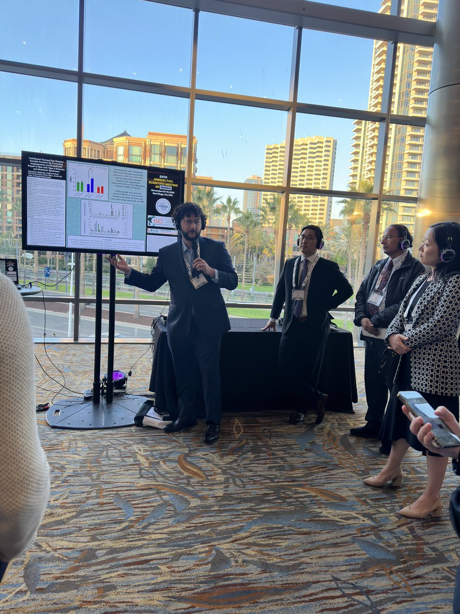 JoginderBidhan8's tweet photo. Great presentation by @RussellSaltzman at @SMSNA_ORG on Cell-Based Therapy's role in restoring erectile function. Their groundbreaking work on angiogenesis and endothelial repair in men with Type 2 Diabetes and Metabolic Syndrome opens new doors in medical science. 
#SMSNA23 https://t.co/AyS2GC0s5B