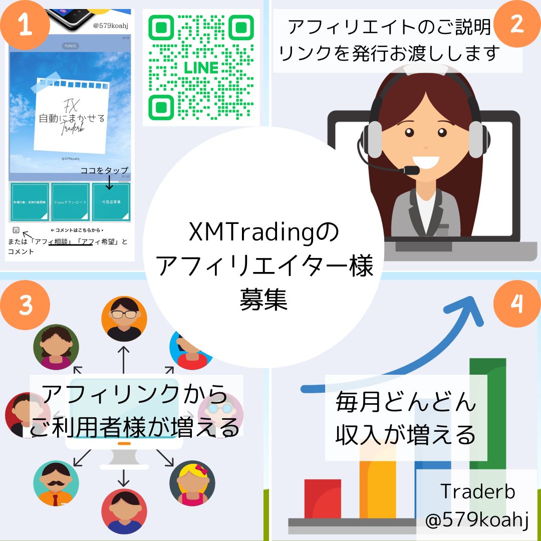 おはようございます😀 
副収入があればと思ったことはないですか？ 
未経験からのスタートに最適なアフィリエイター様 募集中❗   
下記リンクへ　公式LINE内の「代理店募集」をタップ👇
  lin.ee/KeG84ft  

Traderb

#副収入 #代理店 #募集 

アフェリエイト/主婦/在宅/スマホ/IB報酬