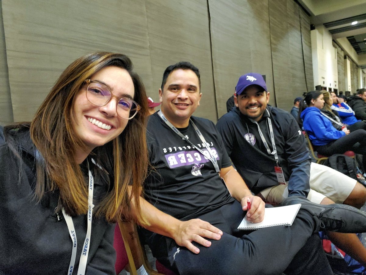 Back at the <a href="/tascosoccer/">TASCO</a> convention with <a href="/AHSCOYOTESOCCER/">AHS Coyote Soccer</a>! We are ready for a weekend of learning from some of the best as we prepare for the upcoming season! ⚽💜