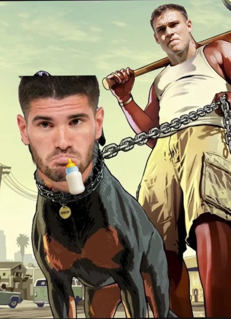 Manu Ugarte gran domador de perros 😂