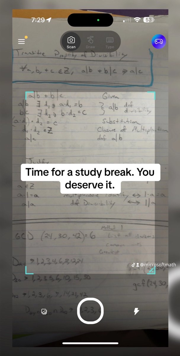 MicrosoftMath's tweet image. Active GAME MODE🎮
In the comments, reply with a 🌟
when you completed today's challenge.
📲 iOS download apps.apple.com/us/app/microso…
📲 Google Store download play.google.com/store/apps/det…
#MathSolver #MathCompanion