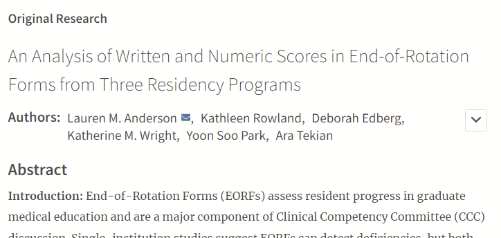 Happy to announce our latest publication in @pmeded Congrats to @Lauren13MA on getting this important work in print! pmejournal.org/articles/10.53…