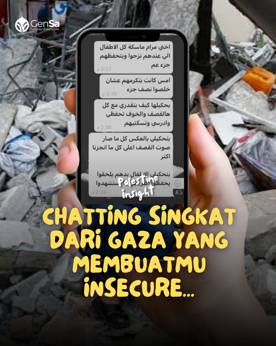 Merinding sendiri... 😭😭😭

Sumber: dari laman X Syaikh Hassan Al Husaini, Da'i dan penulis Bahrain.