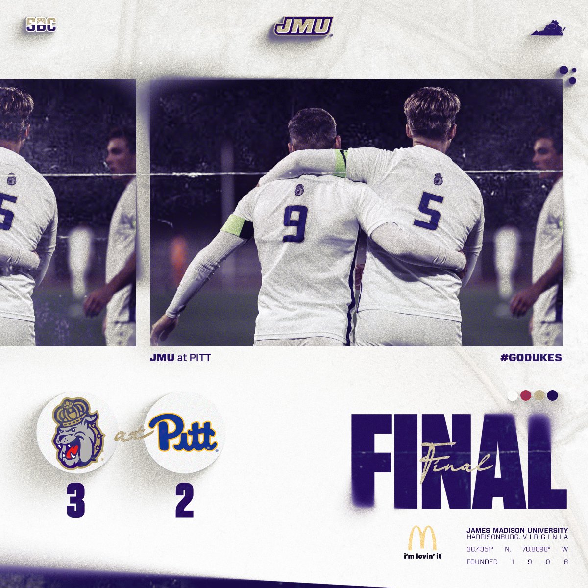 JMU Men's Soccer tweet media