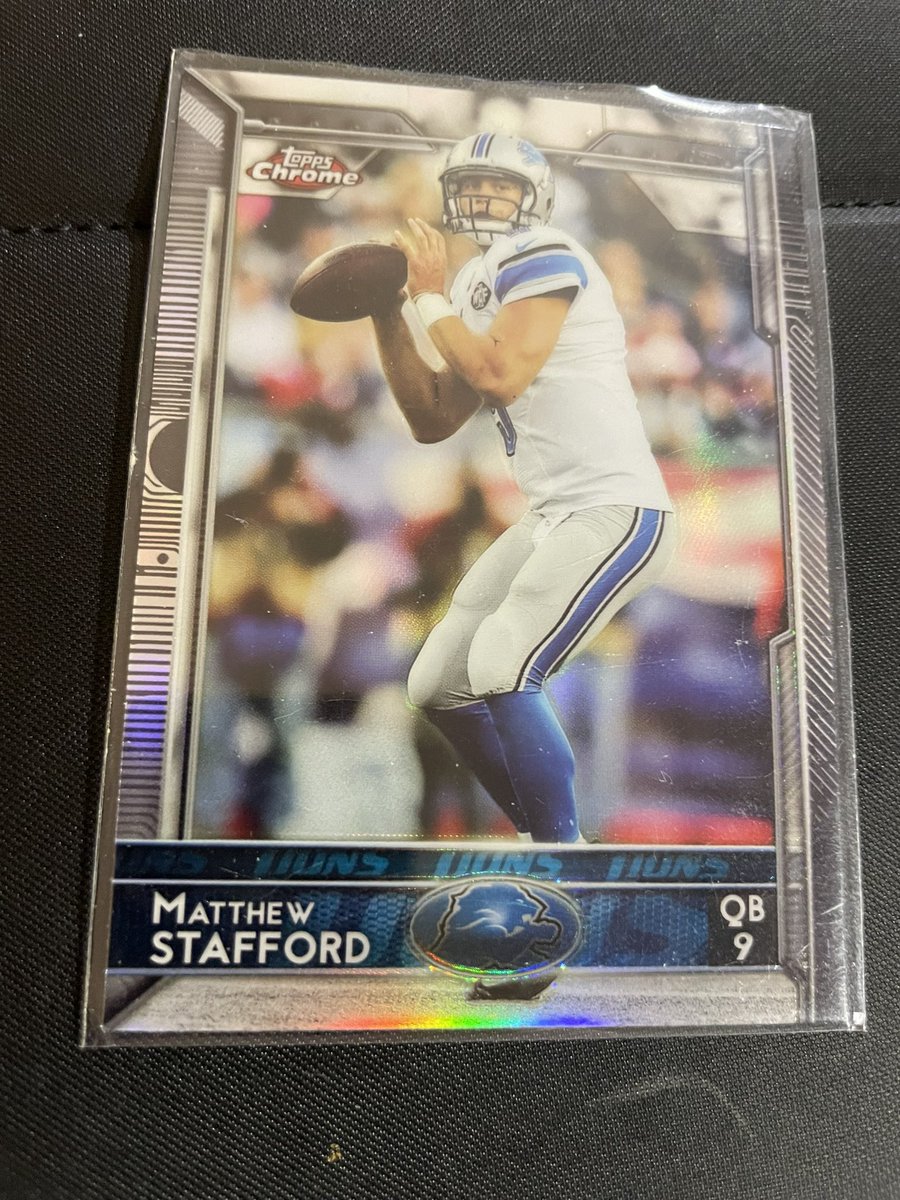 cheapcardsales's tweet photo. Matthew Stafford refractor $1

#cheapCards #cheapLions #cheapRams https://t.co/baVElPHEzt