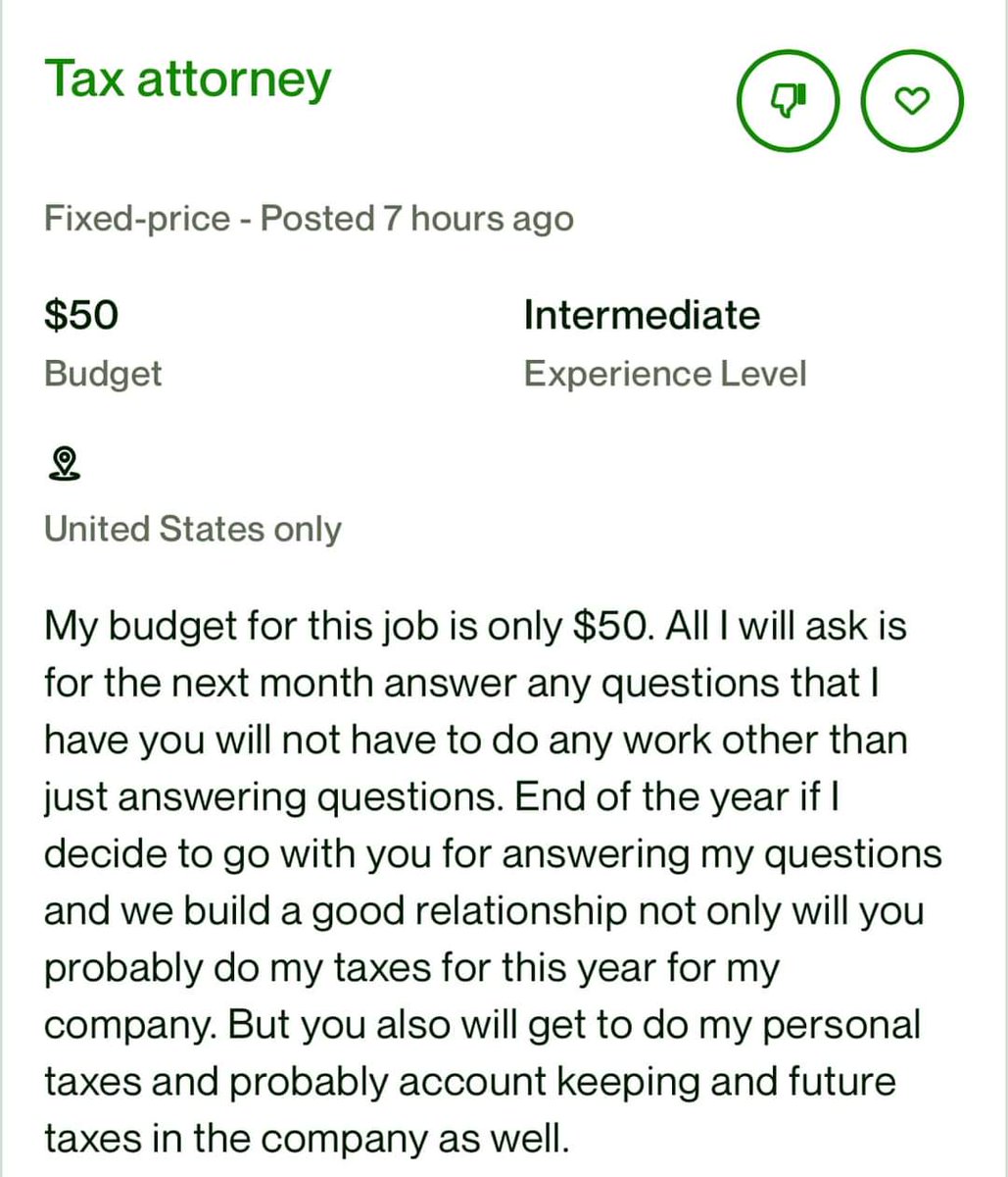 EmDeeEm's tweet photo. Saw this on Facebook. You interested @ForemanTaxLaw? https://t.co/hgpG9voS8e