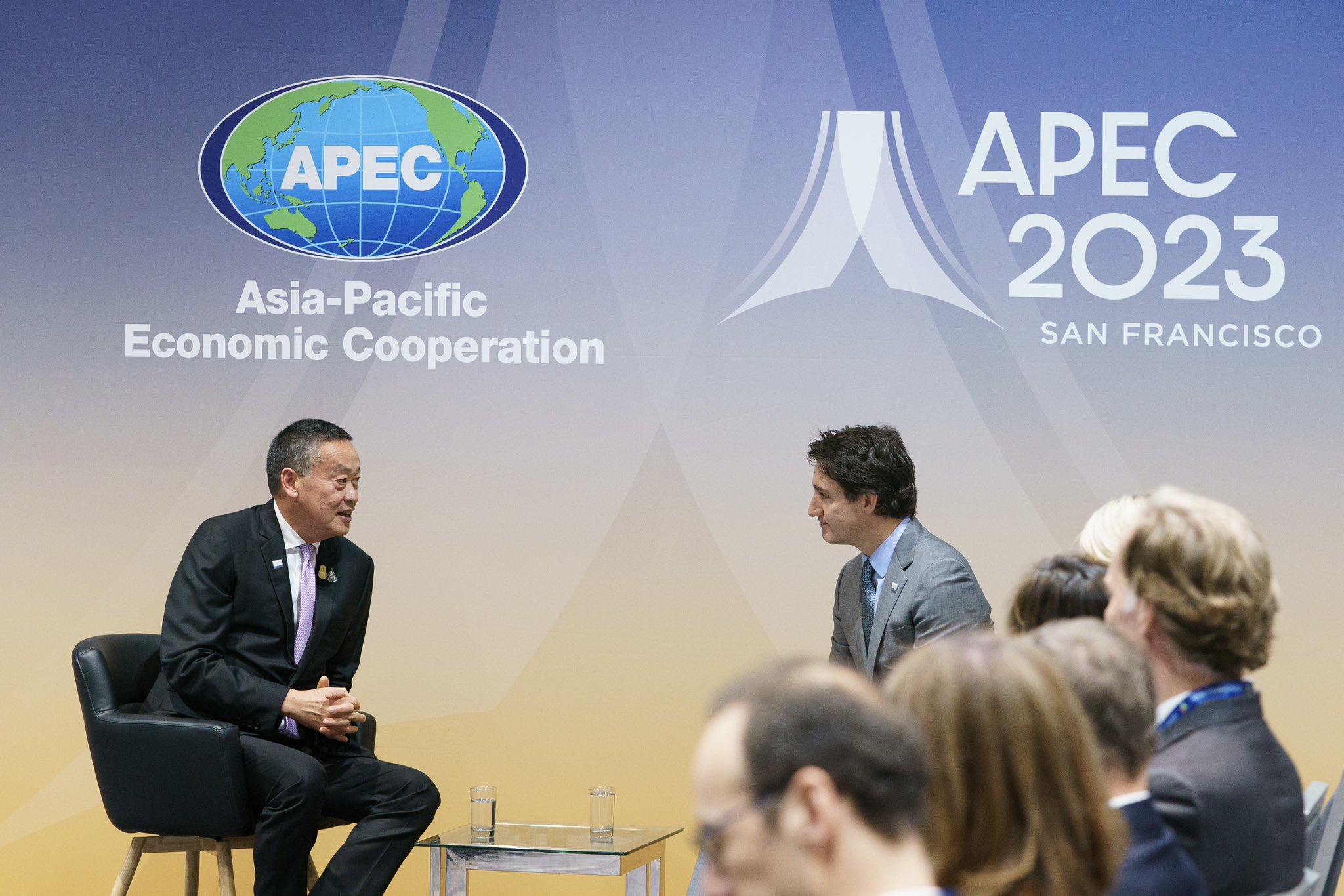 Justin Trudeau on X: "Sat down with Prime Minister @Thavisin. We spoke  about clean energy, trade and investment, and the strong bonds between  Canadians and the Thai people. With our Indo-Pacific Strategy,