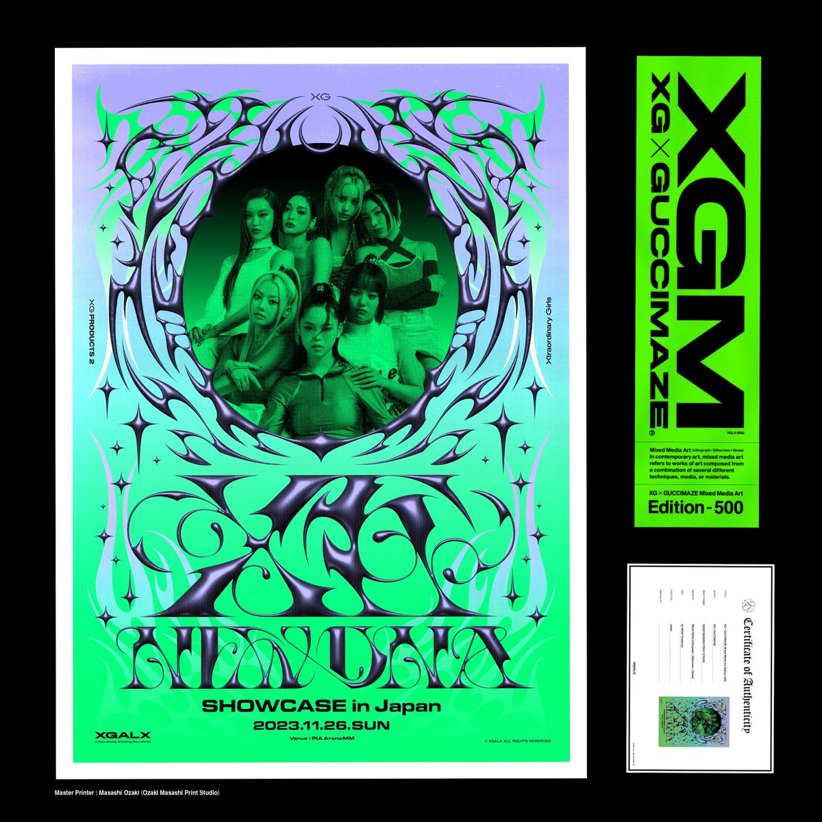 XG × GUCCIMAZE Mixed Media Art