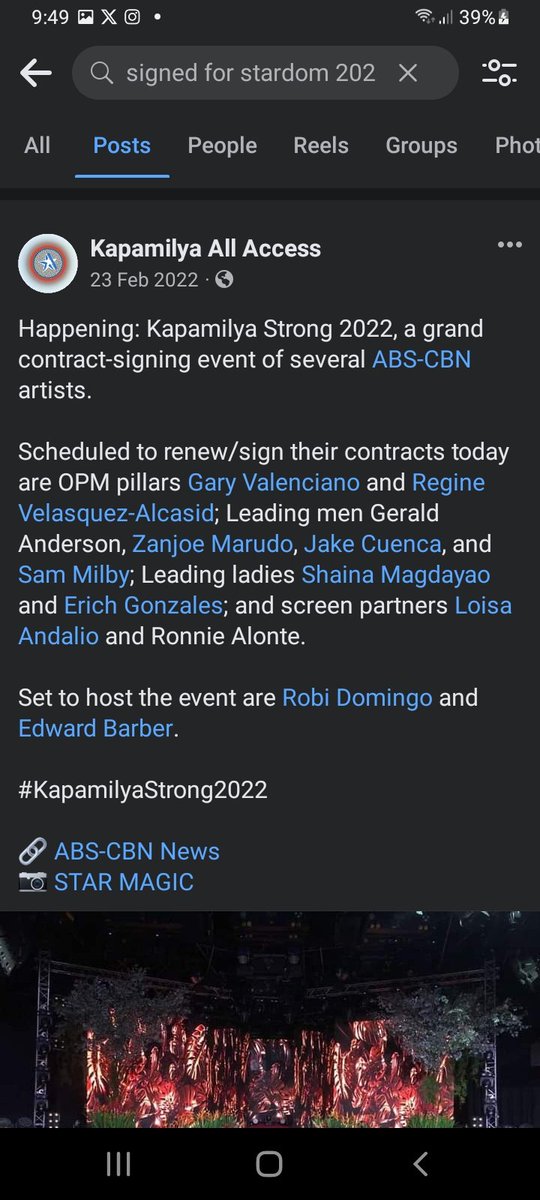 missleonnyhoper's tweet image. Ito kasi yun ang different oh 
 KAPAMIYA STRONG FEB 23 2022 (ABSCBN) VS 
SIGNED FOR STARDOM MAY 27 2022  (GMA)
@KapusoBuzz @MadamWanderBeki
WAG TANGA CHECK DATE AND YEAR KUNG SINO ANG GAYA GAYA 
#KapamilyaStrong2022 #SignedForStardom2022