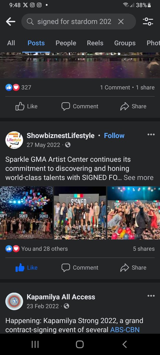 missleonnyhoper's tweet image. Ito kasi yun ang different oh 
 KAPAMIYA STRONG FEB 23 2022 (ABSCBN) VS 
SIGNED FOR STARDOM MAY 27 2022  (GMA)
@KapusoBuzz @MadamWanderBeki
WAG TANGA CHECK DATE AND YEAR KUNG SINO ANG GAYA GAYA 
#KapamilyaStrong2022 #SignedForStardom2022