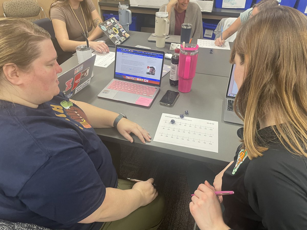 JenZ_Atkinson's tweet photo. Cohort of K-5 teachers &amp; math coaches participating in professional development and discourse. They learned about the Balanced Math framework and focused on Number Work practices. @msdwtTandL @ryanflessner #WhyWT https://t.co/cJSJOfPSaK