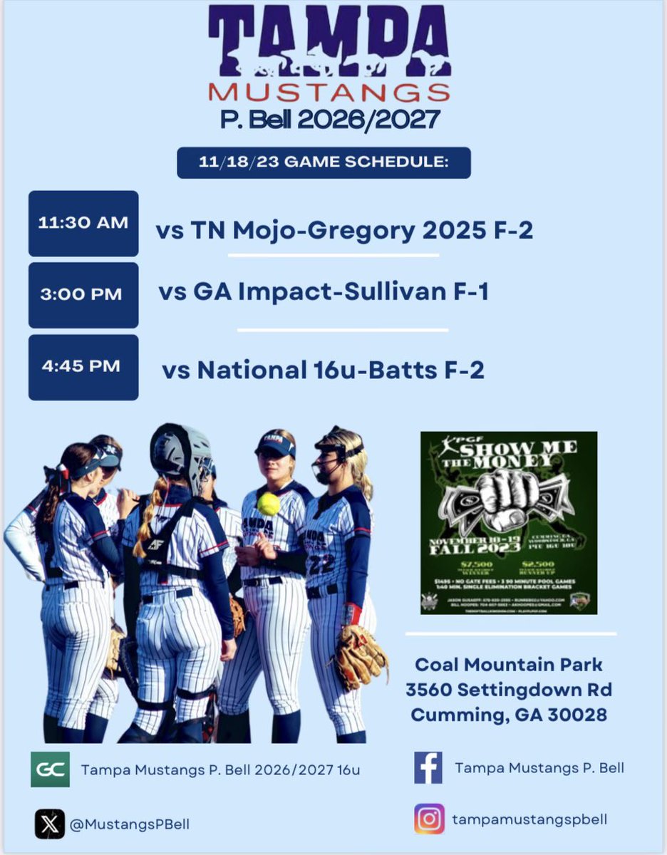 Tampa Mustangs - P.Bell tweet media