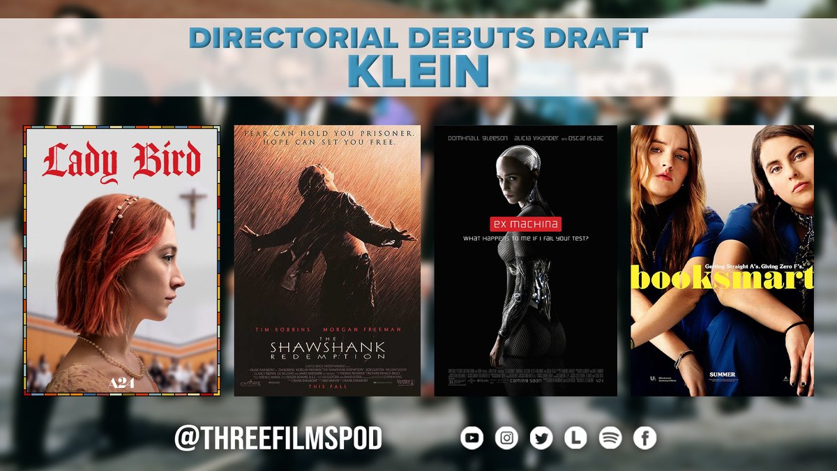 Unsung Gems (@unsung_gems) on Twitter photo ๐ WE HAVE A WINNER! ๐
Congrats to <a href="/TheKleinFelt/">Klein Felt</a> for winning our "Directorial Debuts" Movie Draft. His team of A24 gems, coming of age films, and Shawshank proved to be unstoppable!!
As the winner of our final movie draft, we've got a prize to send his way. Thanks for voting! ๐ WE HAVE A WINNER! ๐
Congrats to <a href="/TheKleinFelt/">Klein Felt</a> for winning our "Directorial Debuts" Movie Draft. His team of A24 gems, coming of age films, and Shawshank proved to be unstoppable!!
As the winner of our final movie draft, we've got a prize to send his way. Thanks for voting!