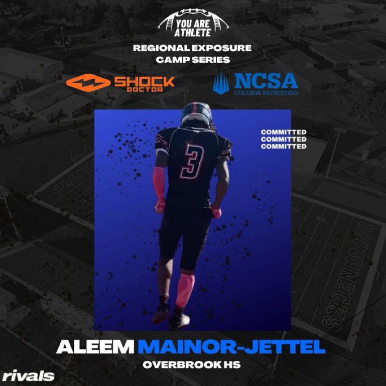Aleem Mainor-Jettel (@aleemmainorjet3) on Twitter photo I am excited to compete in the <a href="/youareathlete/">You Are Athlete</a> camp🔥. Can’t wait to make another appearance. <a href="/ShockDoctor/">Shock Doctor</a> I am excited to compete in the <a href="/youareathlete/">You Are Athlete</a> camp🔥. Can’t wait to make another appearance. <a href="/ShockDoctor/">Shock Doctor</a>