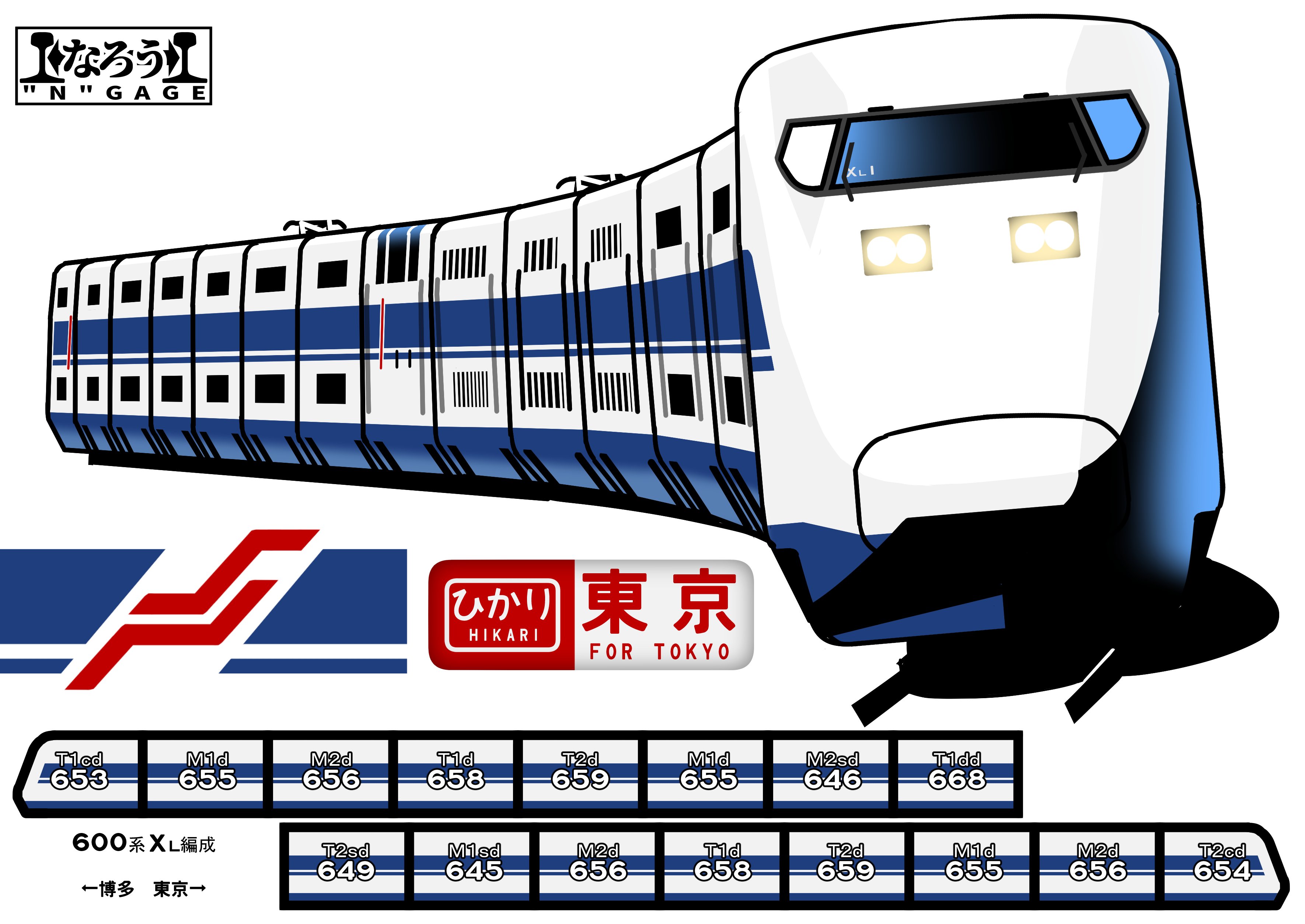 【東海道新幹線】形式板　１２４−５ 新幹線模型アーカイブ トミックス JR さよなら100系東海道新幹線