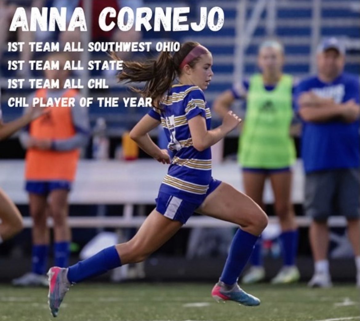 AnnaCornejo55's tweet photo. Just finished an amazing season with @ZonsSoccer. Thank you for the recognition @OHSAASports. Now
on to club with @ohioelite! https://t.co/Ou9CWwrAzD