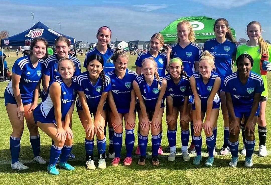 GFRsoccer's tweet photo. ✨ GFR 07 Elite Girls ✨
✅ @USYouthSoccer State Cup CHAMPS
✅ @BethesdaCup CHAMPS
✅ Ranked #1 in Virginia 

#champion #champions #gfrsc #gfr https://t.co/0GLZRSxw9l