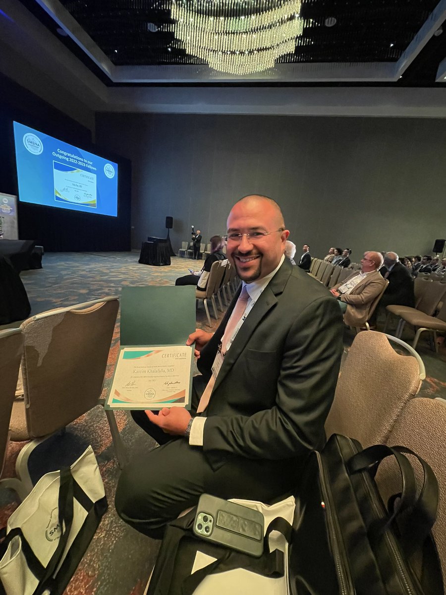 Kareim_UroMD's tweet photo. Officially receiving my #Smsna Fellowship Completion Certificate
Woohoo ๐๐๐
Thanks to my mentor Dr Wang for this amazing fellowship year
Now time to continue the legacy of Tiger Makers ๐
๐
๐
#Sexmed #MensHealth #tigermaker
@SMSNA_ORG @UTHUrology @MDAndersonNews https://t.co/G3SHxTUFOg