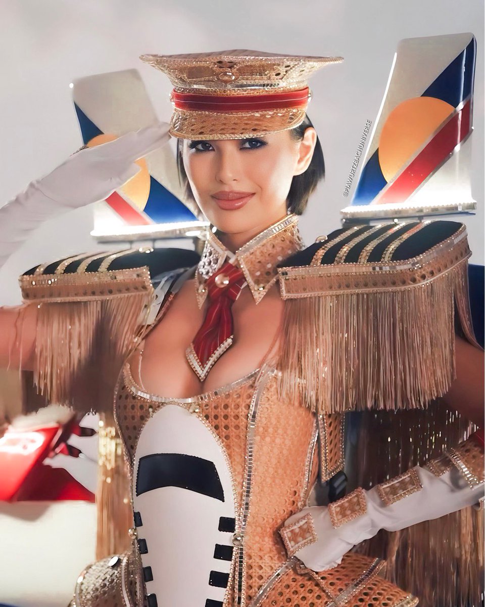 PiaWurtzbachUni's tweet photo. SERGEANT MMD 🫡✈️

Queen @michellemdee’s National Costume as a salute to her role as an Air Force military reservist!! 😍

#MichelleDee #Philippines #MissUniverse #MissUniverse2023 #ForDEEUniverse #MissUniverso #Filipinas #MMD https://t.co/YrTzGEX5GE