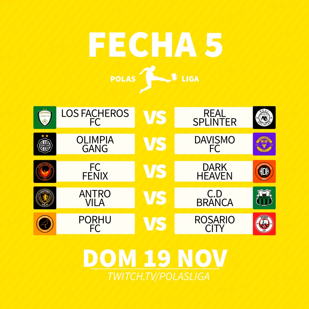 Polas Liga tweet media