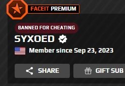 just an NA fpl player queing a wingman tournament with a blatant cheater....