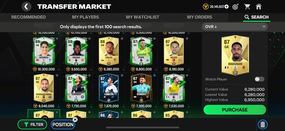 🚨Monitor players with the same Pos and close Ovr to the free ones. DO NOT BUY them yet, wait for their prices to become red or you’ll surely loose money. Div. Riv. rewards drop in 3 days🚨 @newcomerFM @TASGAMING04 @djmixfoo @JoelChronicles @MannFifaM #FCMobile #EAFC24 #Market