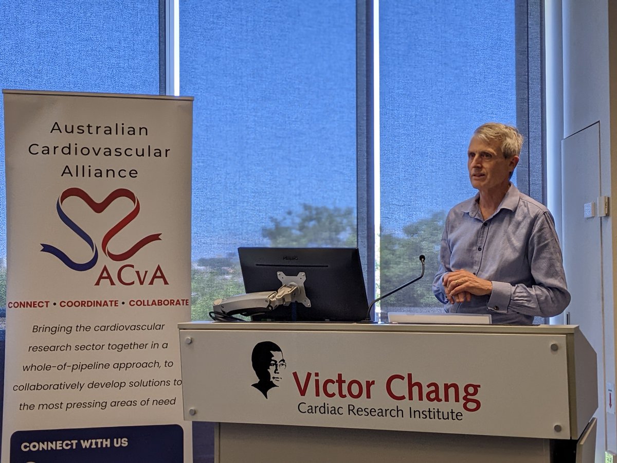 ACvA (@ozcva) on Twitter photo <a href="/VandenbergJamie/">Jamie Vandenberg</a> kicking off the <a href="/OzCvA/">ACvA</a> Frailty & Heart Failure Clinical Theme Workshop in Sydney this afternoon. Thanks to <a href="/VictorChangInst/">Victor Chang Cardiac Research Institute</a> for hosting us.
@KerryDozheart <a href="/kovacic_jason/">Prof Jason Kovacic</a> @UOW_VC <a href="/calebferg/">Caleb Ferguson</a> <a href="/JuleeMcDonagh/">Dr Julee McDonagh, RN, PhD</a> <a href="/VandenbergJamie/">Jamie Vandenberg</a> kicking off the <a href="/OzCvA/">ACvA</a> Frailty & Heart Failure Clinical Theme Workshop in Sydney this afternoon. Thanks to <a href="/VictorChangInst/">Victor Chang Cardiac Research Institute</a> for hosting us.
@KerryDozheart <a href="/kovacic_jason/">Prof Jason Kovacic</a> @UOW_VC <a href="/calebferg/">Caleb Ferguson</a> <a href="/JuleeMcDonagh/">Dr Julee McDonagh, RN, PhD</a>