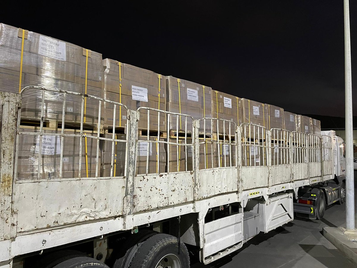 More boxes of @USAID food aid are now headed to Egypt before moving on to Gaza. Access to humanitarian aid is critical for civilians and I'm committed to working with our partners to increase the supply of food, water, and medicine, without diversion by Hamas.