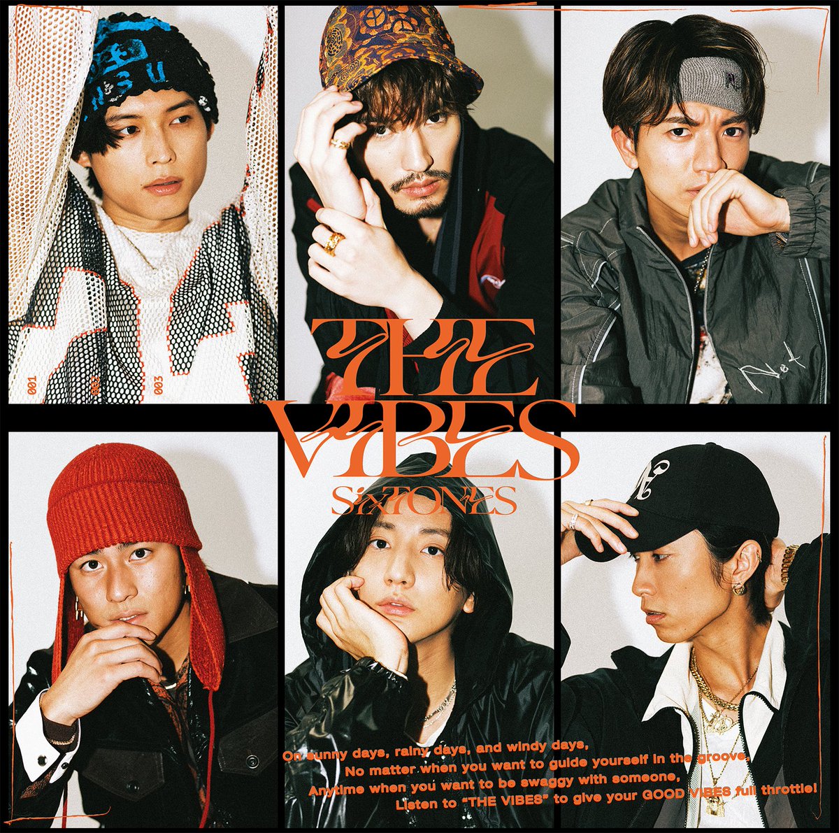 SixTONES_SME's tweet photo. ／
2024年1月10日リリース
4th Album「THE VIBES」
＼

「THE VIBES」の新ビジュアル&amp;ジャケット写真を公開✨
オフィシャルHPもリニューアル！🔥

▼リリース詳細はこちら
https://t.co/ACbrK67cnd

▼ご予約はこちら
https://t.co/du3g5WaFwp

#SixTONES_THEVIBES 
#SixTONES https://t.co/s8QPtaZ3db