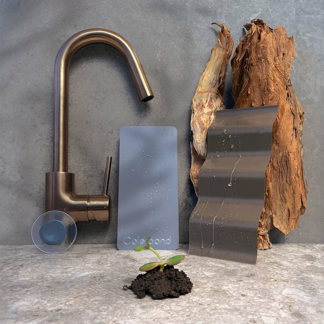 COLORBONDsteel's tweet photo. Our #FridayFlatlay this week is from Brofie Jiggins, Marketing Coordinator, #PerryHomesAustralia, QLD, and features #COLORBONDsteel #Jasper and #Bluegum.
Thank you so much, Brofie. We love this flatlay.
#letstalkcolour #COLORBONDdesigners #COLORBONDpalette https://t.co/42ozfTvlfh