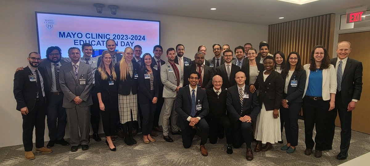 What a pleasure it was to spend the day with Mayo Clinic CV Fellows today in Rochester, MN! The future of CV Medicine is bright given such amazing talent! How fortunate we are to have chosen such a vibrant profession in which to express our service, creativity, and compassion.