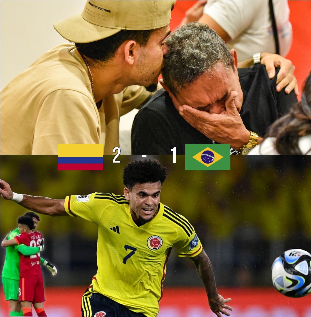 An inspiration to humanity and pride of Colombia! Despite pain and adversity never stop striving for greatness. Gracias @LuisFDiaz19 que gran ejemplo de persona eres! #luisdiaz #colombia #alissonbecker #liverpoolfc #mundial2026 #worldcup2026 #FIFA #humanstory #libertad #paz