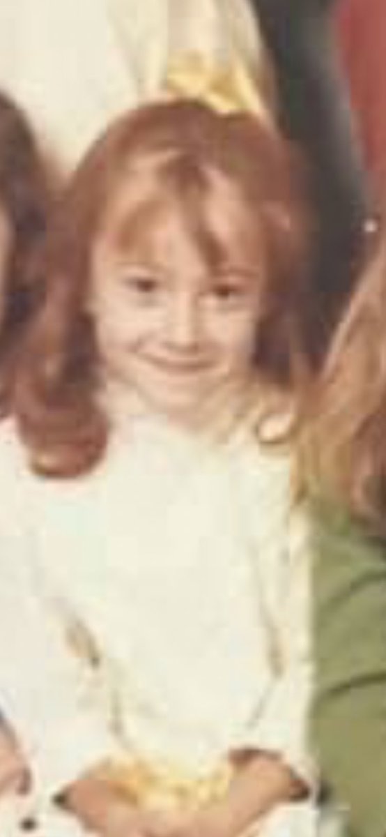 #Gutfeld this little redhead loved to smile, except when my jealous older non redhead sister was mean to me!
