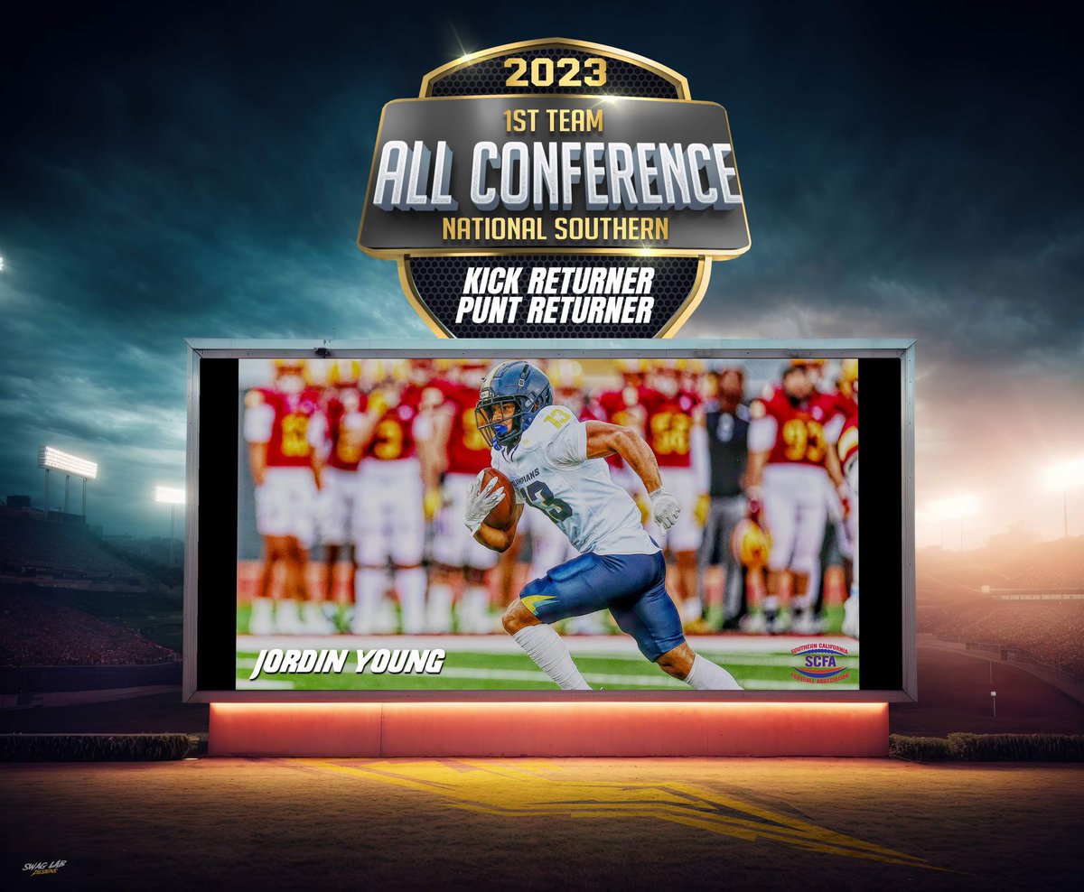 Congrats to Olympian WR/KR/PR - Jordin Young on his selection! #MesaPROUD #AllConference <a href="/BallCoachGW/">Gary Watkins Jr</a> <a href="/PrezHands/">Ashanti Hands, Ed.D.</a> <a href="/scfafootball/">Southern California Football Association</a> <a href="/whfbcoach/">Coach Ash</a> <a href="/EC_Preps_SD/">EC Preps</a> <a href="/Daygofootball/">San Diego Football</a> <a href="/DrRyanShumaker/">Dr. Ryan Shumaker</a> <a href="/CoachChevSD/">Coach Chevalier</a> <a href="/CoachFarrarMesa/">Stephen Farrar Jr.</a> <a href="/Coach_Jake_T/">Jake Tauanu’u</a> @PeoplsLibrarian Player 📸 by <a href="/Nicole2Noel/">Nicole Noel Photography LLC</a>