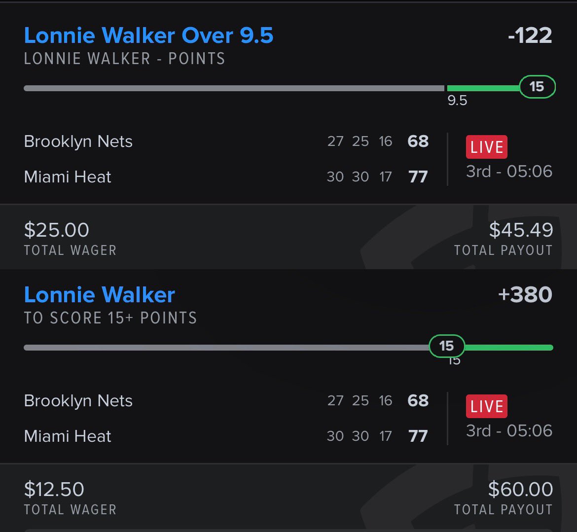 FrankingBetsx's tweet photo. Cash these both dropped in the cord🗣️✨
One game down one more to go🎯
@BagGettSupport 
#GamblingTwitter #GamblingX #prizepicks https://t.co/QLrfdLBJGS