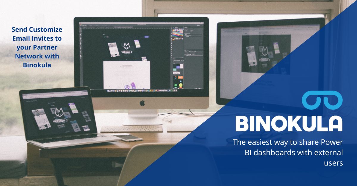 Binokula is the ultimate solution to Power BI report sharing without a Power BI Premium license and we have got a new feature update for you!
You can now customize Email Invite and can showcase your brand when inviting new users to Binokula.

#Binokula #Reportsharing #PowerBI