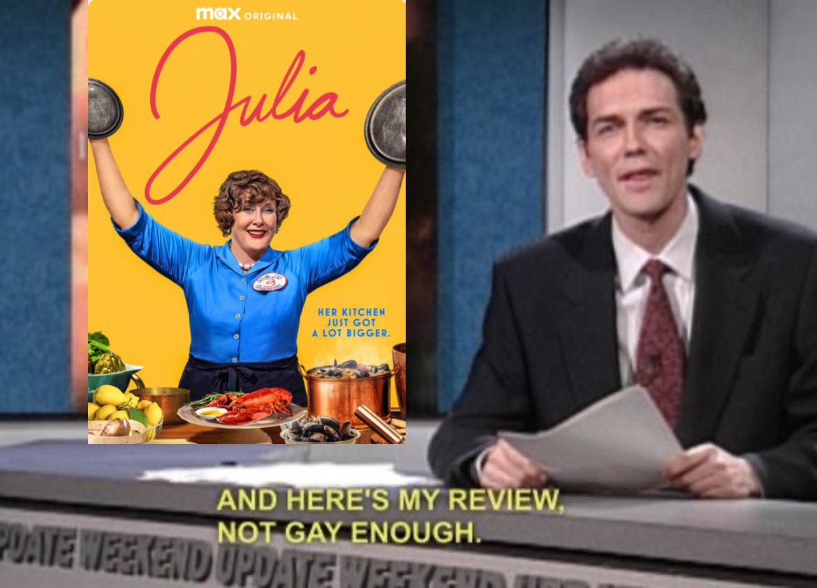 streepsfonda's tweet photo. someone has to say it #JuliaOnMax https://t.co/npWIATsXYK