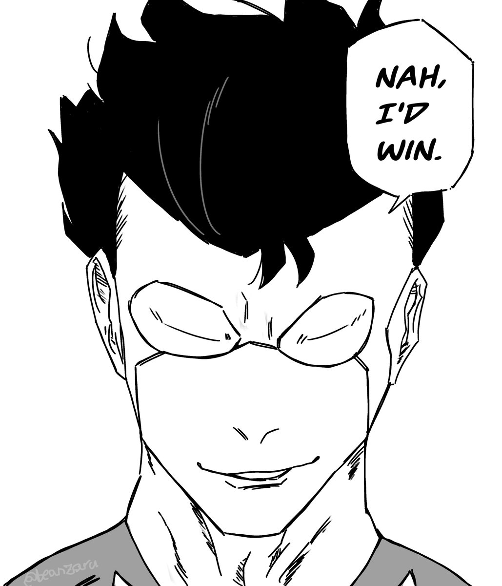 Because he's